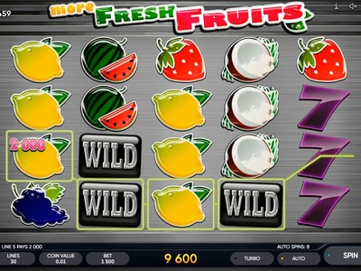 Видеослот More Fresh Fruits