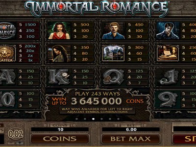 Слот Immortal Romance