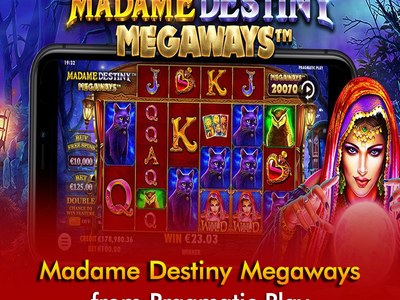 Игровой аппарат Madame Destiny Megaways студии Pragmatic Play